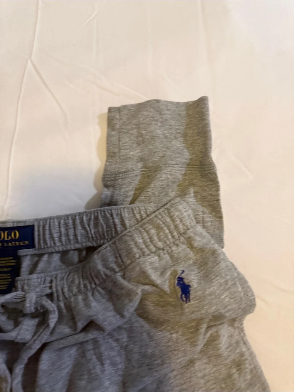 Polo by Ralph Lauren Gray Sweatpants with Blue Pony
